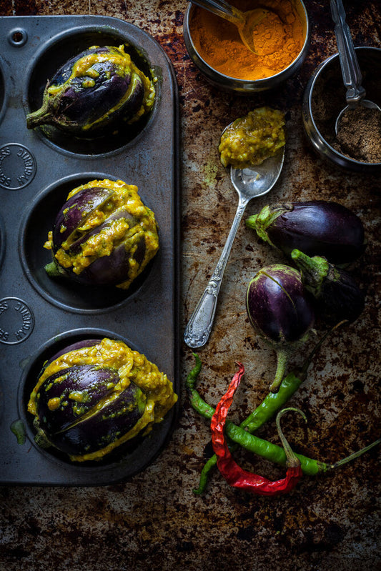 STUFFED EGGPLANT