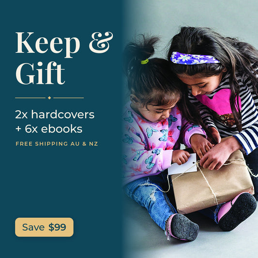 Keep & Gift: 2 hardcover cookbooks and all 6 companion ebooks