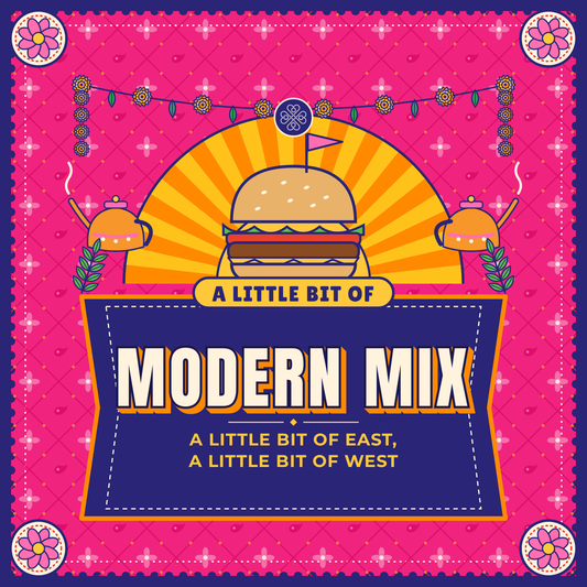 A Little Bit of Mix: 30 Gujarati Fusion Recipes, East Meets West (Ebook)