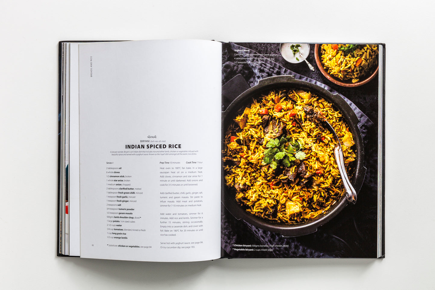 Inside the cookbook: biryani recipe with step-by-step method